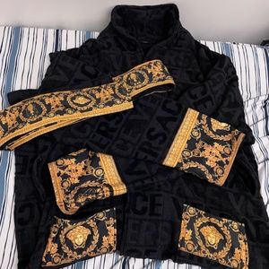 Men Versace Robe Size Medium